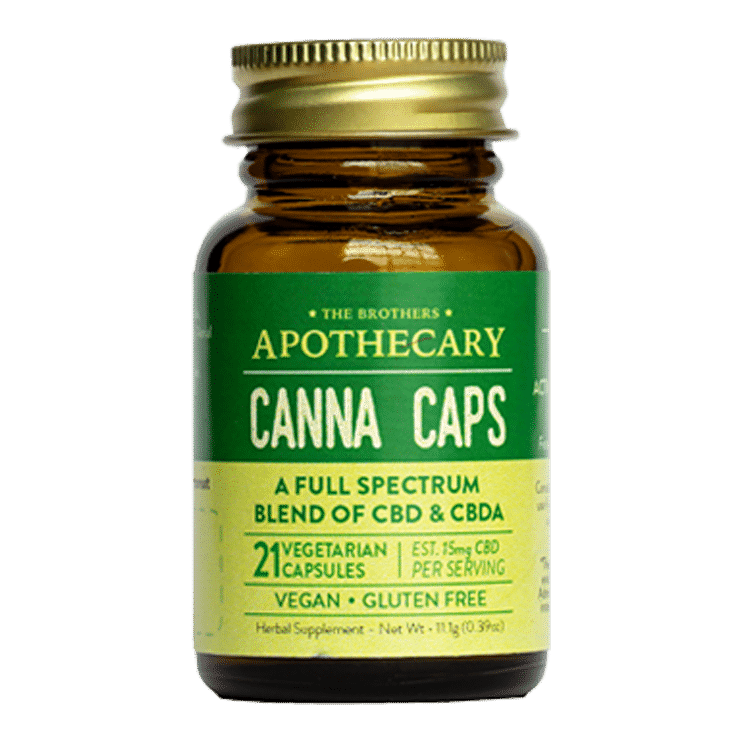 Brothers Apothecary Canna Caps CBD Capsules | Trinity Pharms Hemp Co